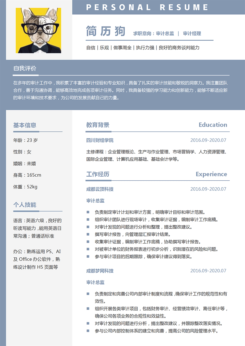 审计总监简历模板_01.png